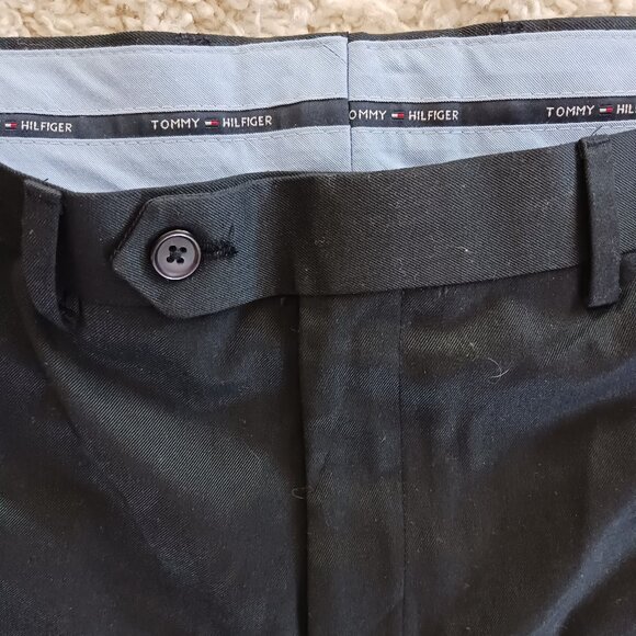 Tommy Hilfiger Mens Pants Marine Navy Blue Size 36X30 Dress Pant CA # 07043 - Picture 4 of 10